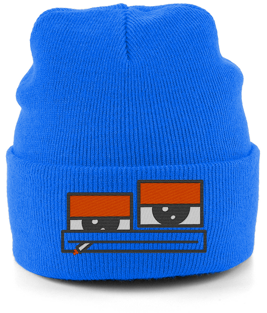 Mood Eyez - Promo Cuffed Beanie (Blue)